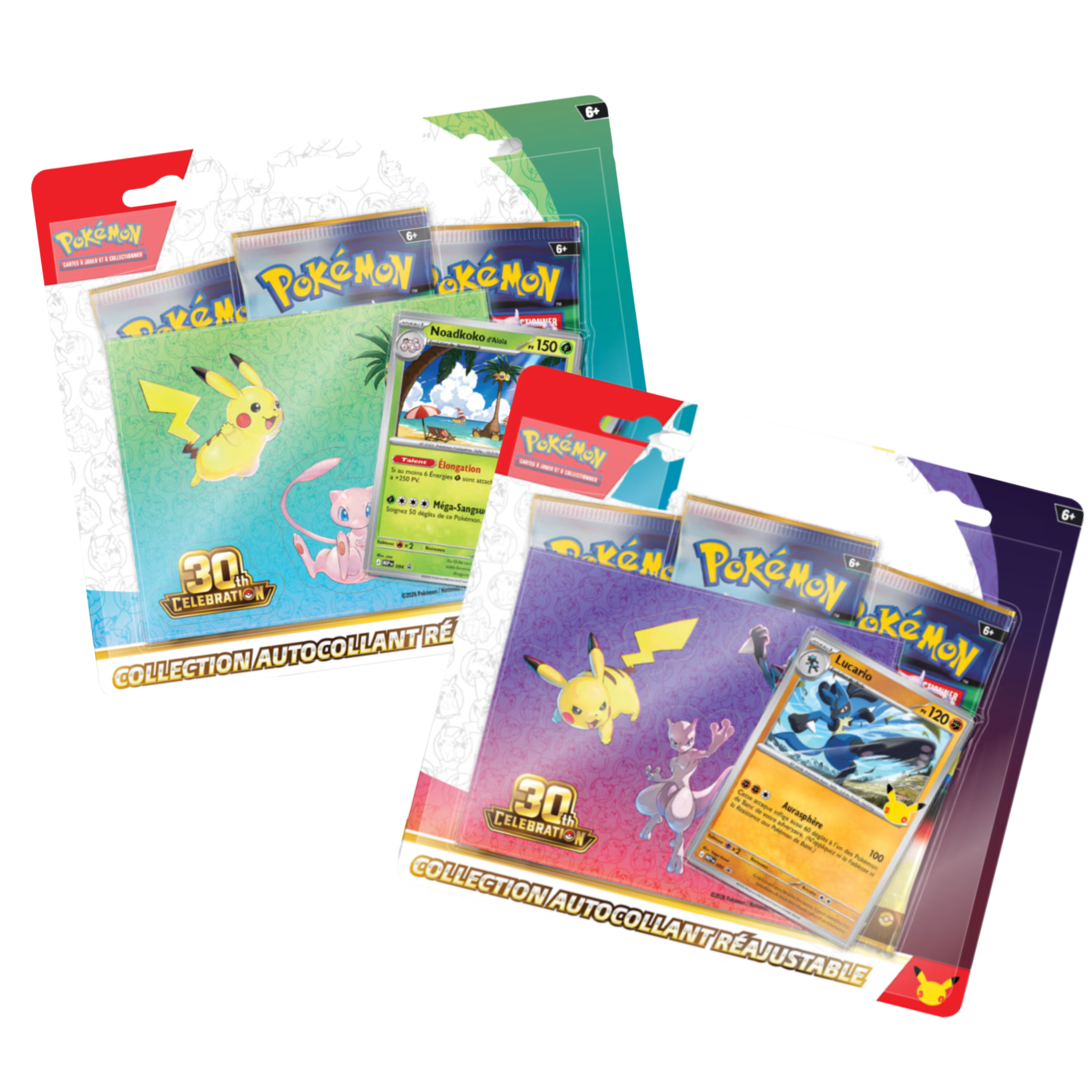 Précommande Tripack  Lucario/Noadkoko (Aléatoire)